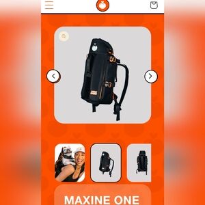 Lil chonk Maxine backpack